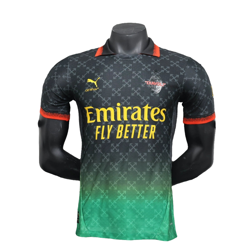 Maglia AC Milan 25/26 Edizione Commemorativa - Nero - Versione Giocatore