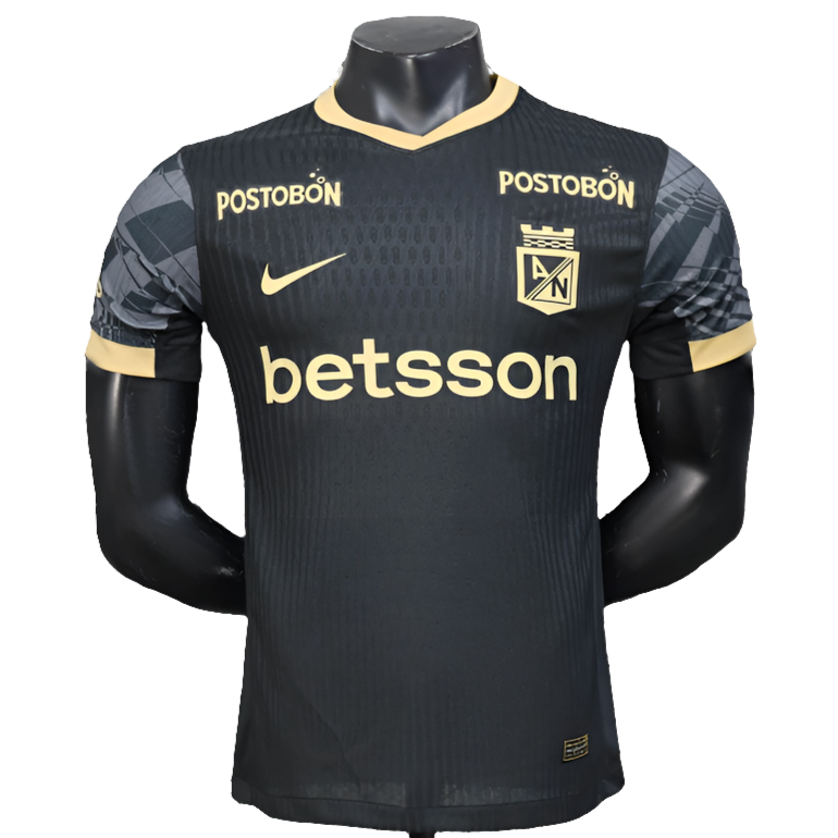 Maglia Atlético Nacional 25/26 Edizione Nera - Versione Giocatore