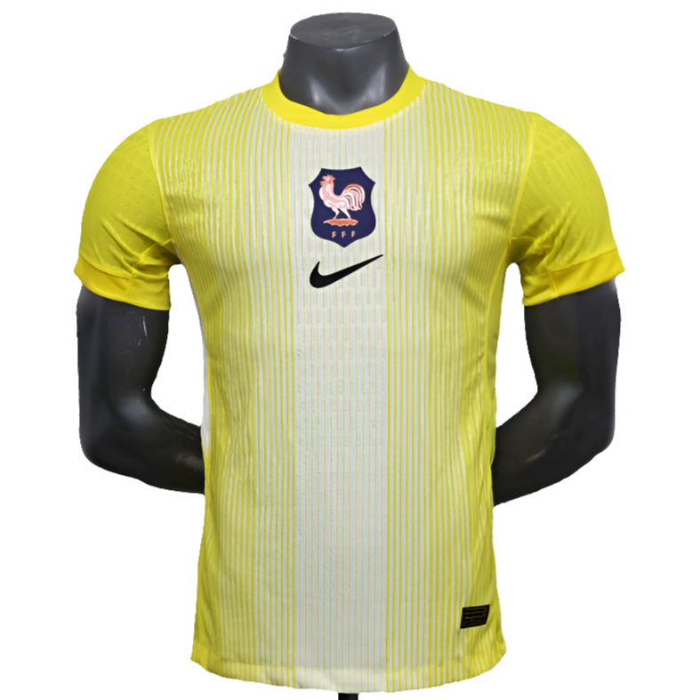 Maglia Francia 25/26 Portiere - Giallo - Versione Giocatore