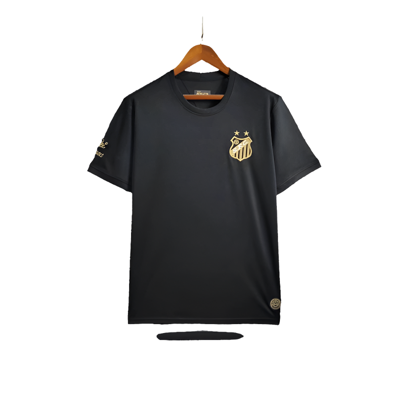 Maglia Santos 25/26 Edizione Commemorativa - Nero - Versione Tifoso