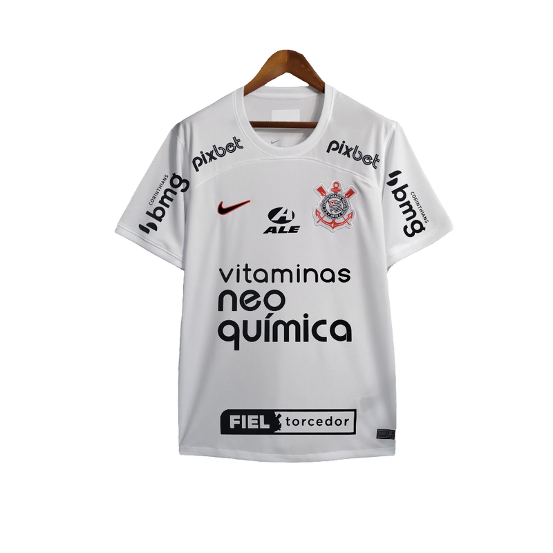 Maglia Corinthians 23/24 I Home - Tutte le Sponsorizzazioni - Versione Tifoso