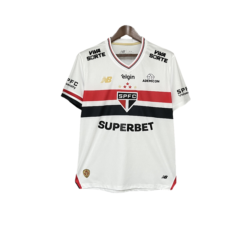 Maglia São Paulo 25/26 I Home - Tutte le Sponsorizzazioni - Versione Tifoso