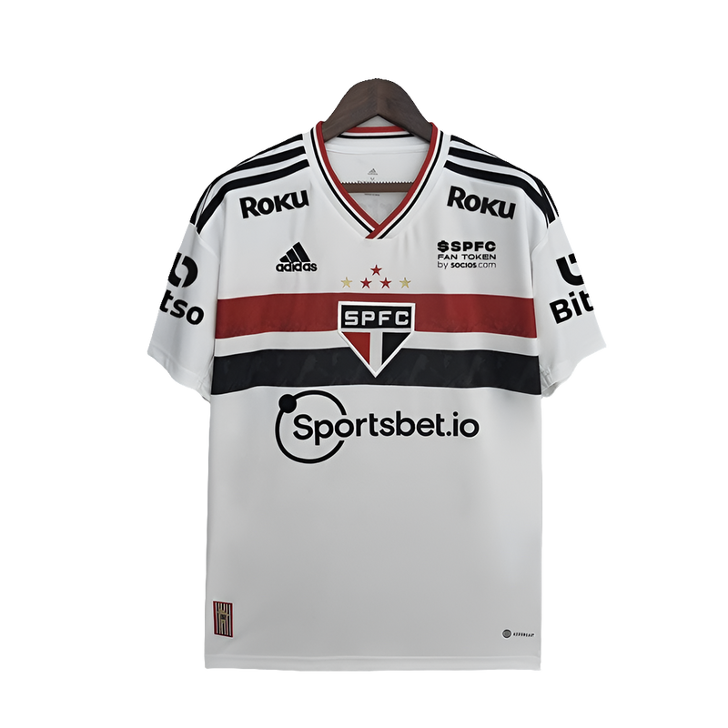 Maglia São Paulo 22/23 I Home - Tutte le Sponsorizzazioni - Versione Tifoso