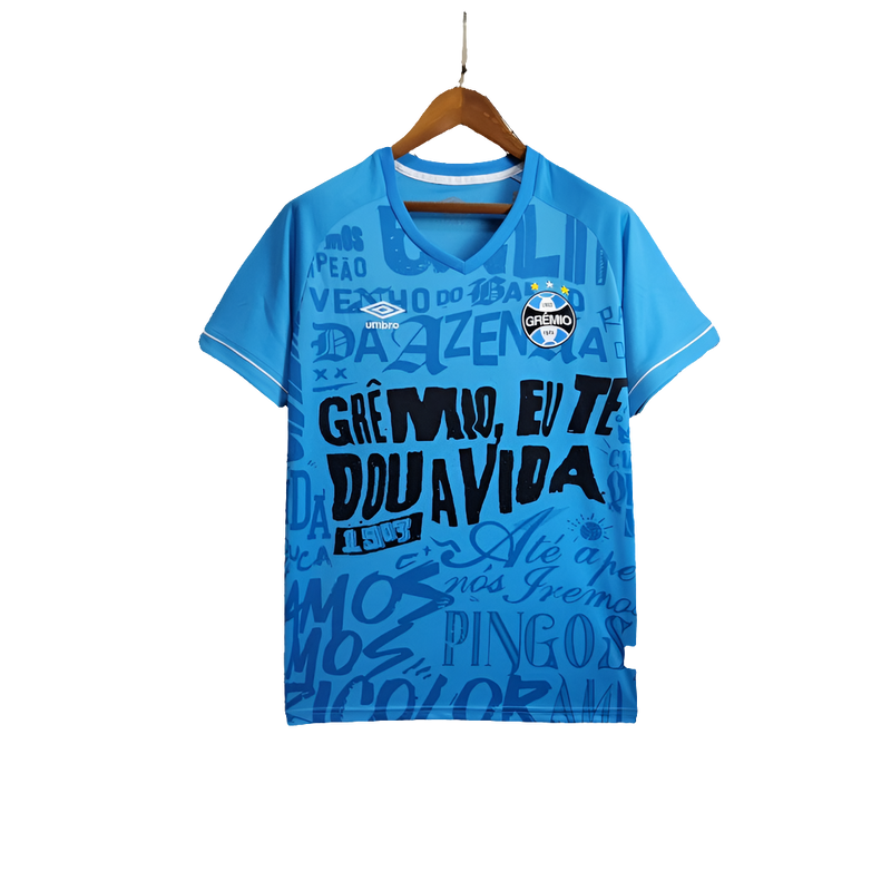 Maglia Grêmio 24/25 Edizione Speciale Allenamento - Blu - Versione Tifoso