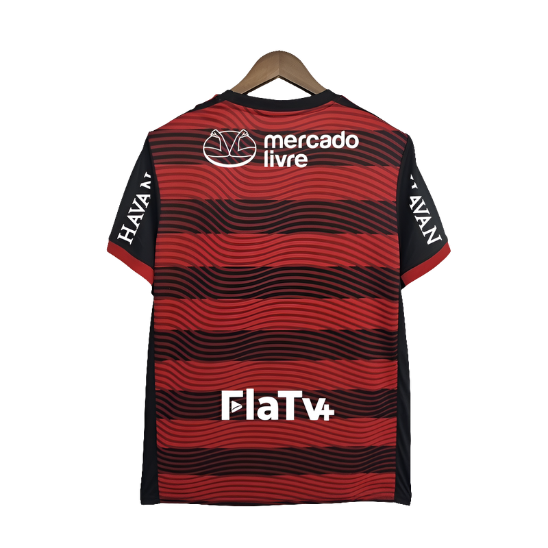 Maglia Flamengo 22/23 I Home - Tutte le Sponsorizzazioni - Versione Tifoso