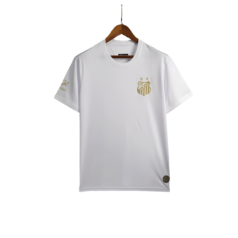 Maglia Santos 25/26 Edizione Commemorativa - Bianco - Versione Tifoso