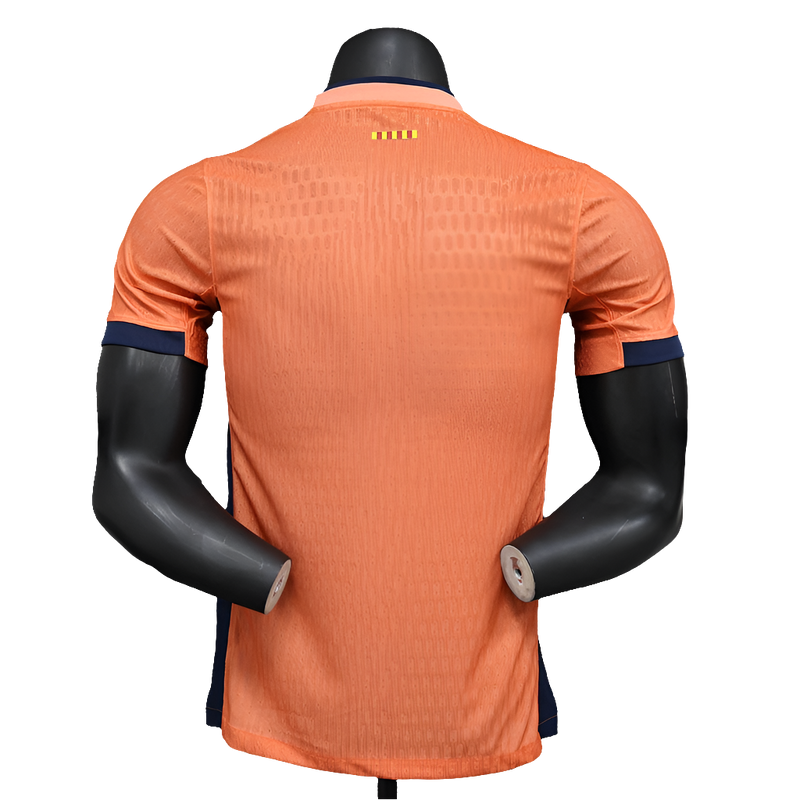 Maglia Barcelona 25/26 Edizione Speciale - Arancione - Versione Giocatore