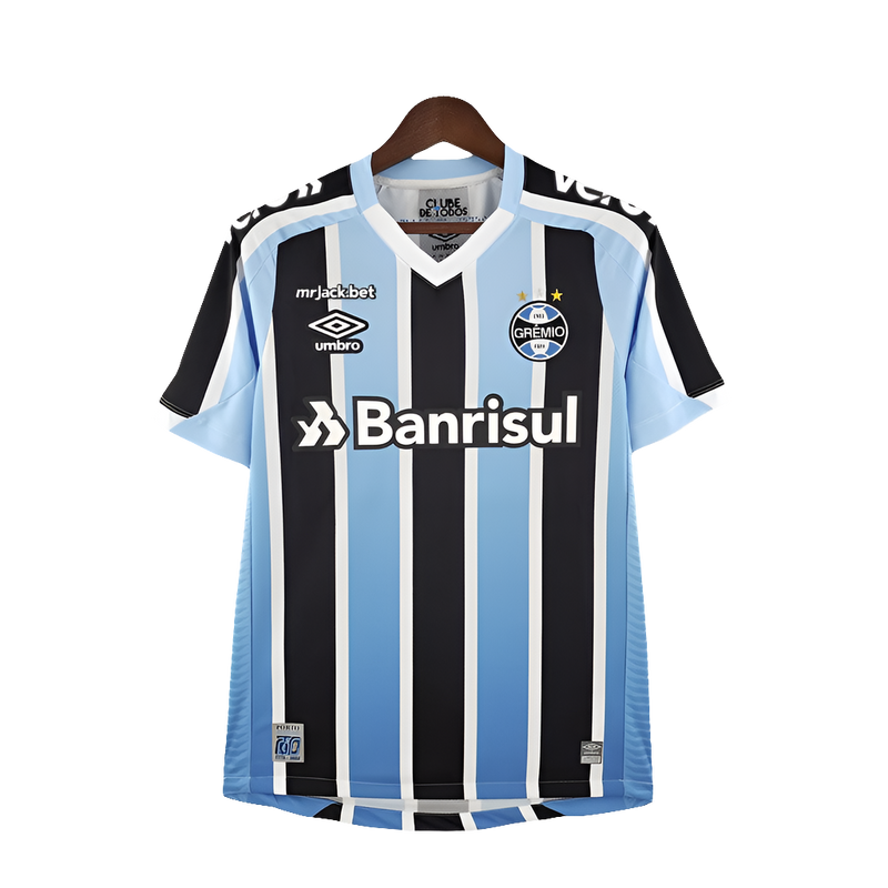 Maglia Grêmio 22/23 I Home - Tutte le Sponsorizzazioni - Versione Tifoso