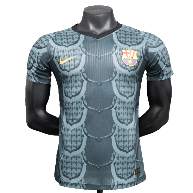 Maglia Barcelona 25/26 Edizione Speciale - Grigio - Versione Giocatore