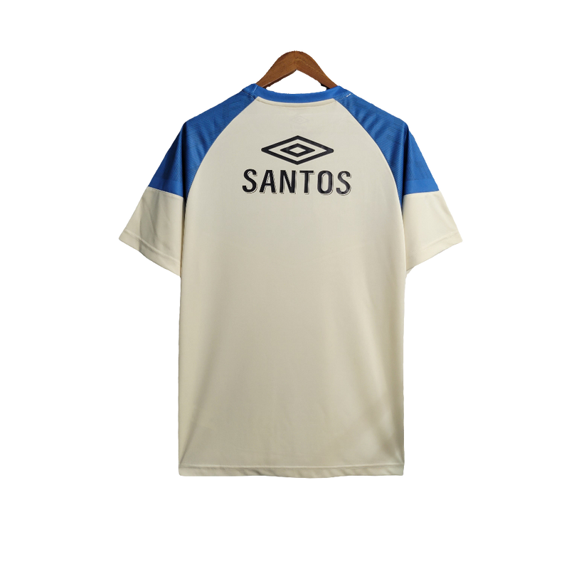 Maglia Santos 23/24 Allenamento - Beige - Versione Tifoso