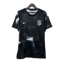 Maglia Corinthians 25/26 Allenamento - Nero - Versione Tifoso