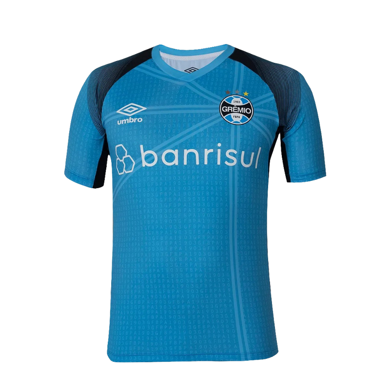 Maglia Grêmio 23/24 Pre-Partita - Blu - Versione Tifoso