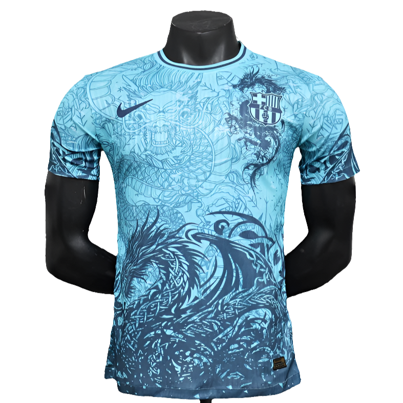 Maglia Barcelona 25/26 Edizione Speciale - Azzurro - Versione Giocatore
