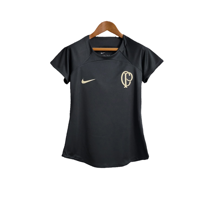 Maglia Corinthians 22/23 Allenamento - Nero - Femminile