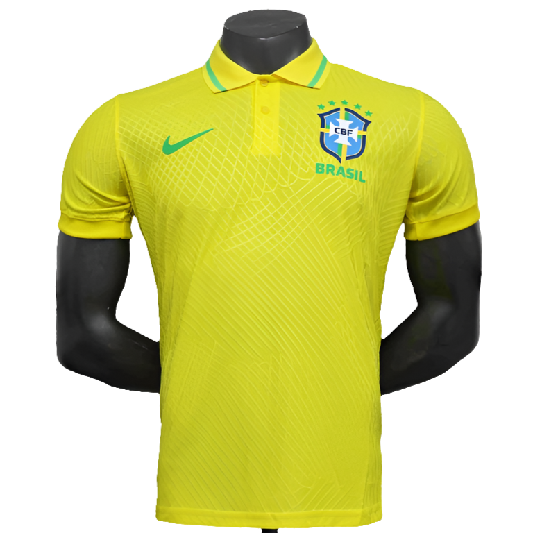Maglia Brasile 25/26 Edizione Polo - Giallo - Versione Giocatore
