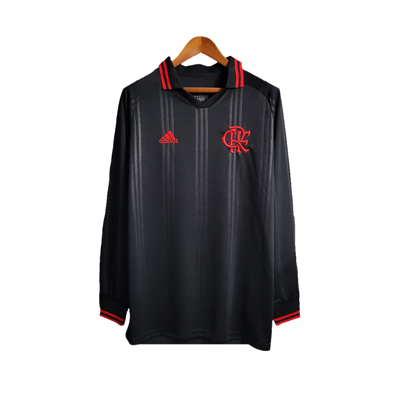 Maglia Flamengo 19/20 Edizione Speciale - Nero - Versione Retrò Manica Lunga