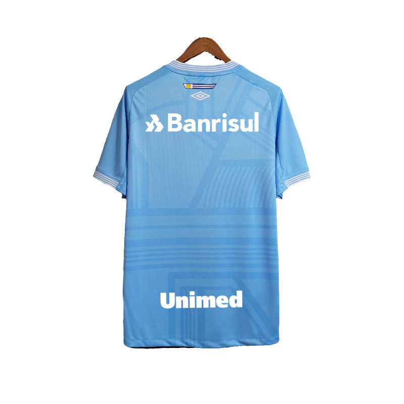 Maglia Grêmio 23/24 Edizione Speciale - Azzurro - Tutte le Sponsorizzazioni - Versione Tifoso