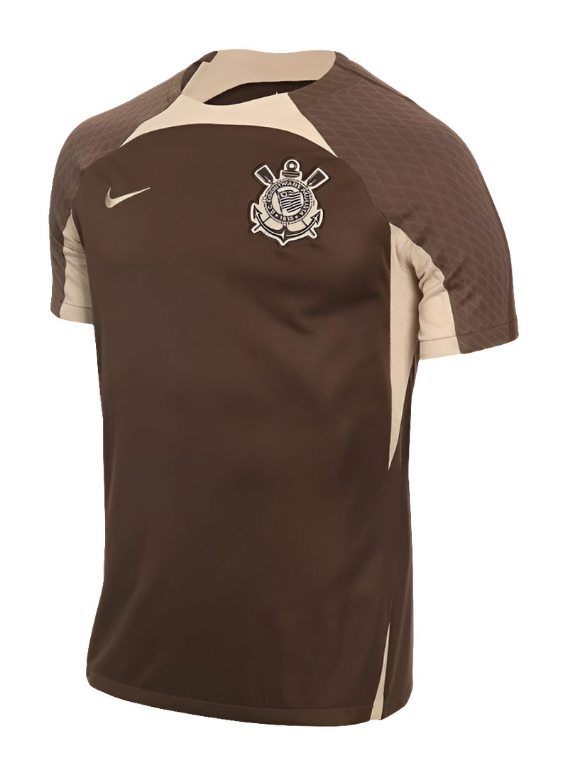 Maglia Corinthians 24/25 Allenamento - Marrone - Versione Tifoso