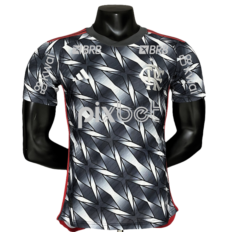 Maglia Flamengo 24/25 III Third - Tutte le Sponsorizzazioni - Versione Giocatore