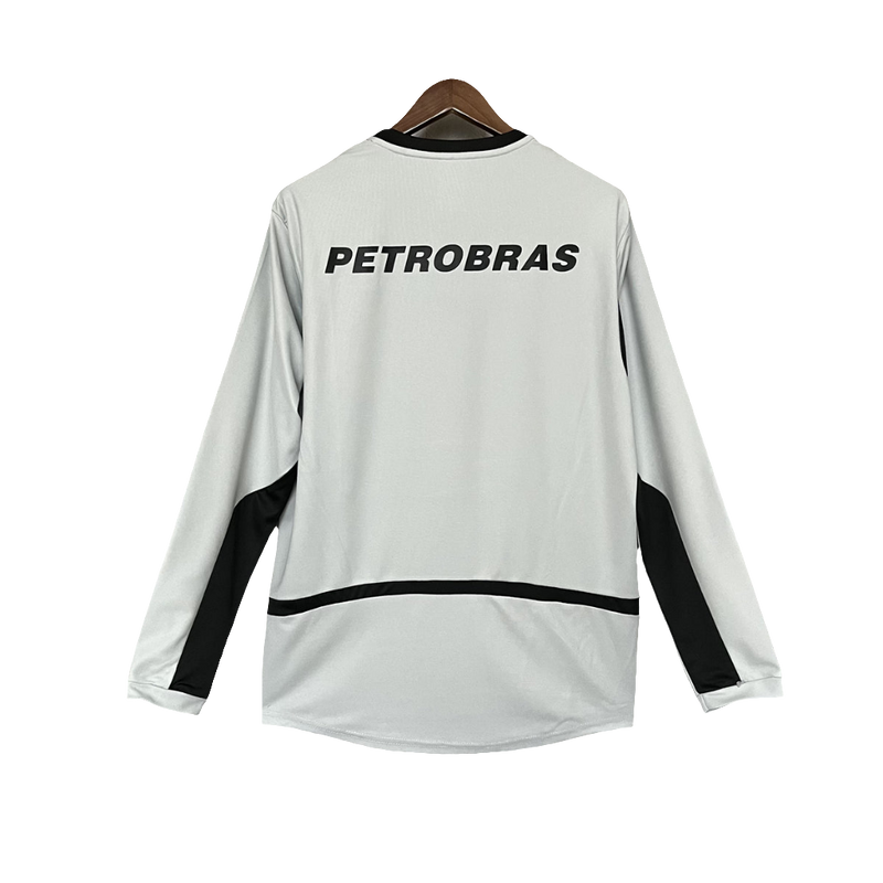 Maglia Flamengo 02/03 Portiere Grigio - Versione Retrò Manica Lunga