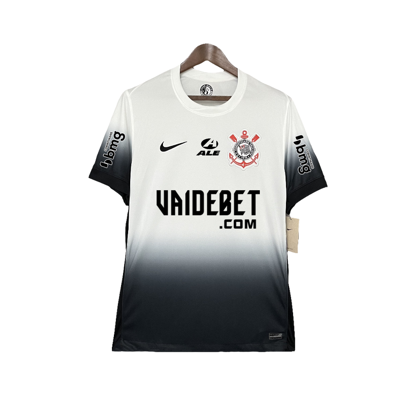 Maglia Corinthians 24/25 I Home - Tutte le Sponsorizzazioni - Versione Tifoso