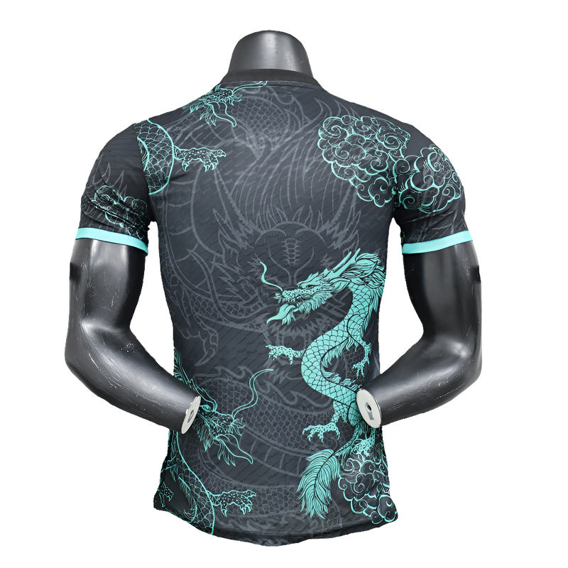 Maglia Real Madrid 25/26 Edizione Speciale - Nero e Azzurro - Versione Giocatore
