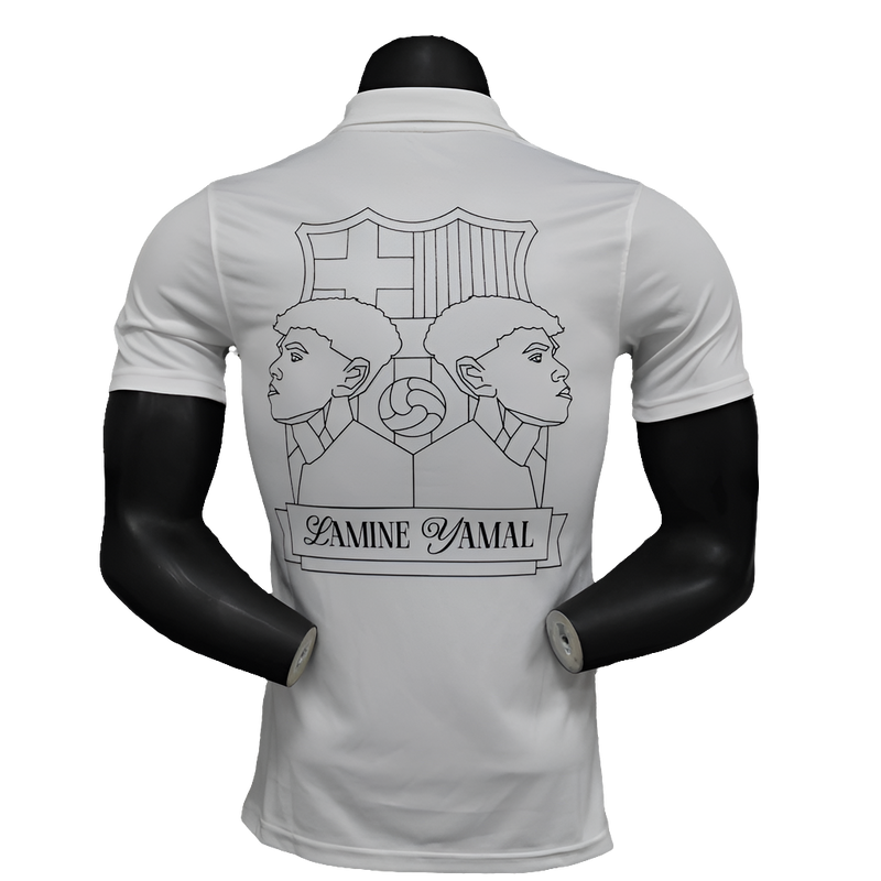 Maglia Barcelona 25/26 Edizione Speciale - Bianco - Versione Giocatore