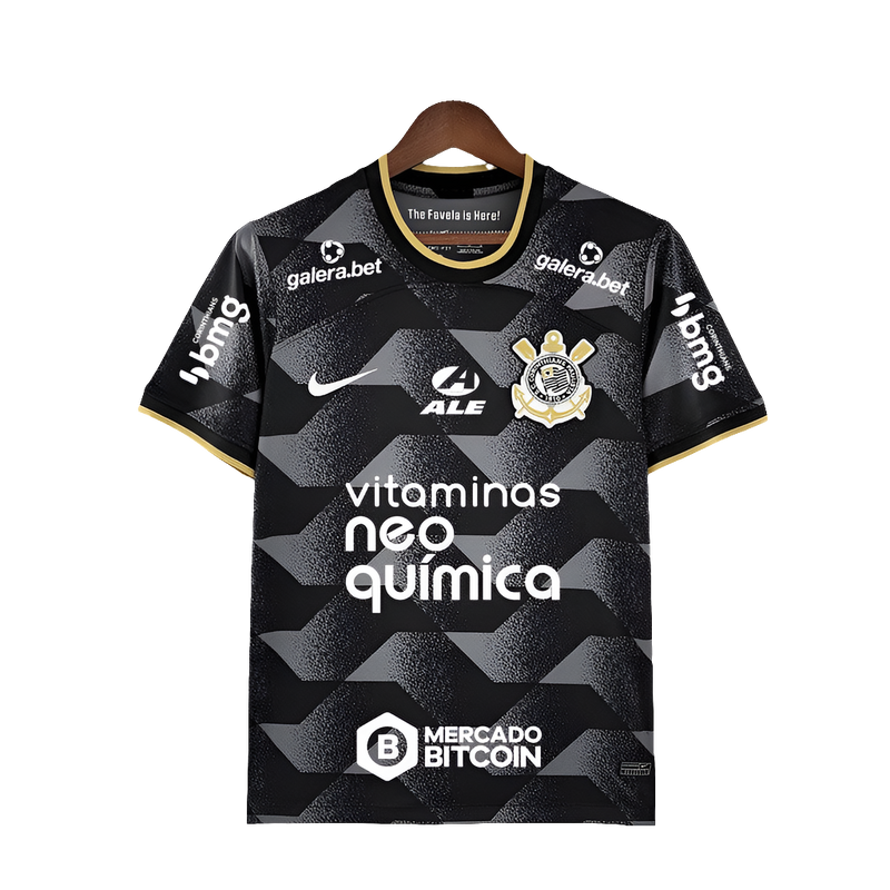 Maglia Corinthians 22/23 II Away - Tutte le Sponsorizzazioni - Versione Tifoso