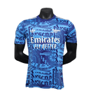 Maglia Arsenal 25/26 Pre-Partita - Blu - Versione Giocatore