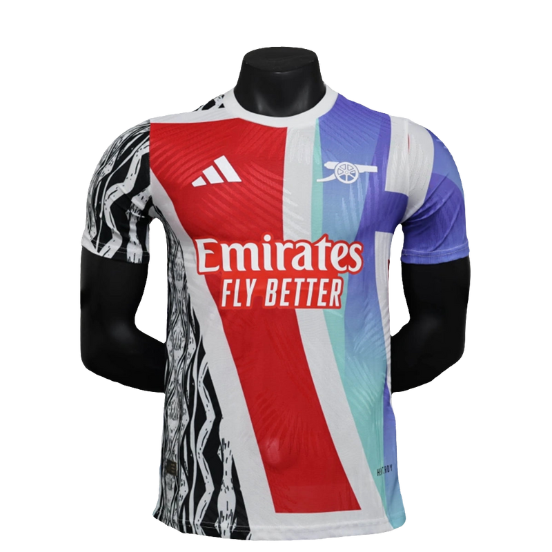 Maglia Arsenal 24/25 Pre-Partita - Versione Giocatore