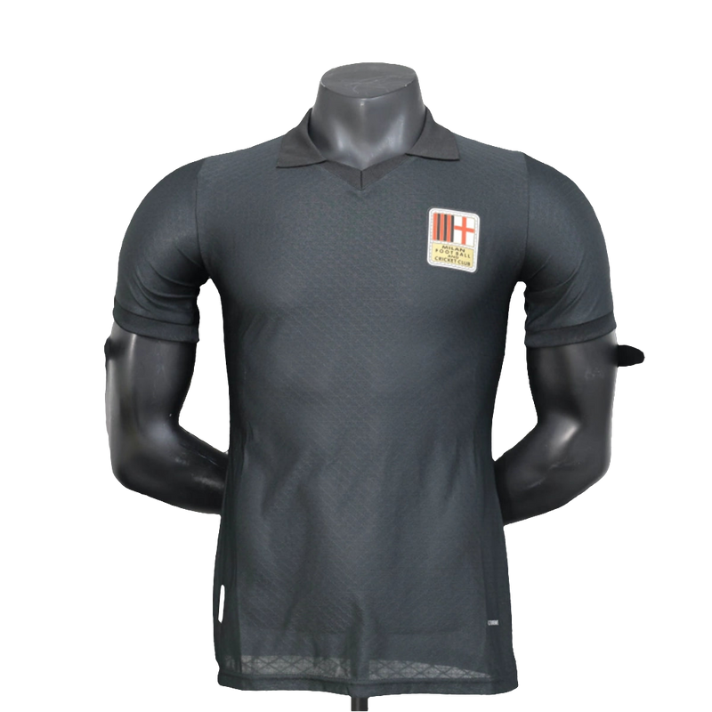 Maglia AC Milan 25/26 Edizione 125° Anniversario - Nero - Versione Giocatore