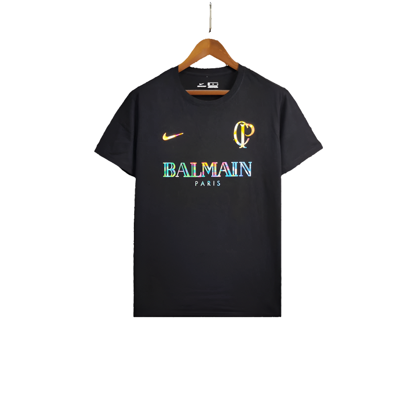 Maglia Corinthians 24/25 Edizione Casual - Nero - Versione Tifoso