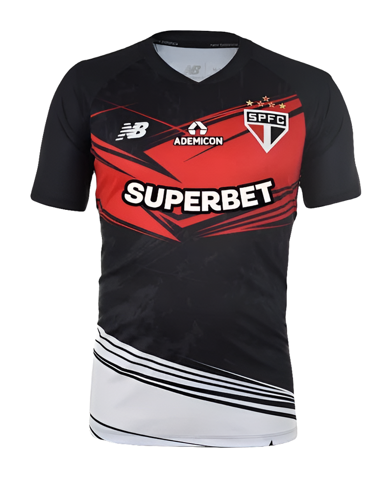 Maglia São Paulo 25/26 Portiere - Nero - Versione Tifoso
