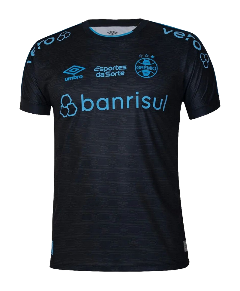 Maglia Grêmio 23/24 III Third - Tutte le Sponsorizzazioni - Versione Tifoso