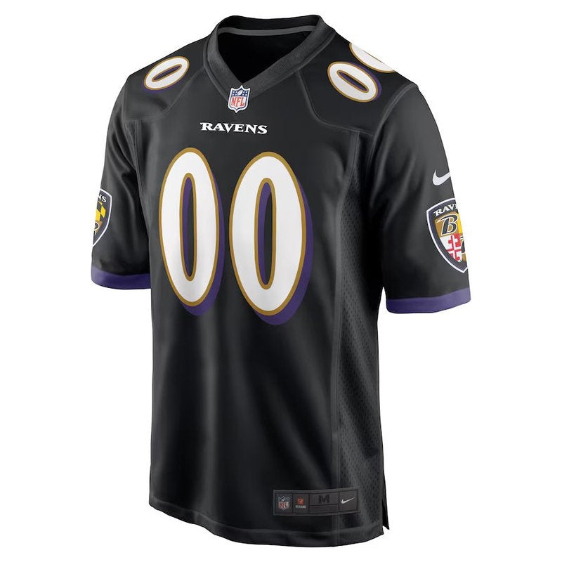 Maglia NFL Baltimore Ravens - Versione Alternativa di Gioco - Nero