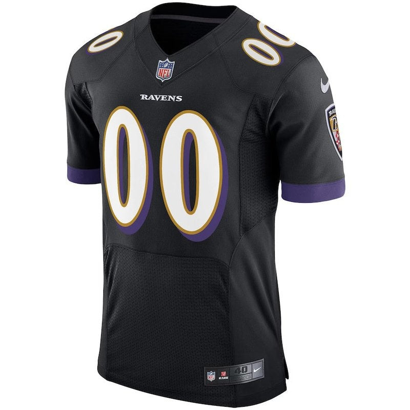 Maglia NFL Baltimore Ravens - Edizione Personalizzata Speed Machine - Nero