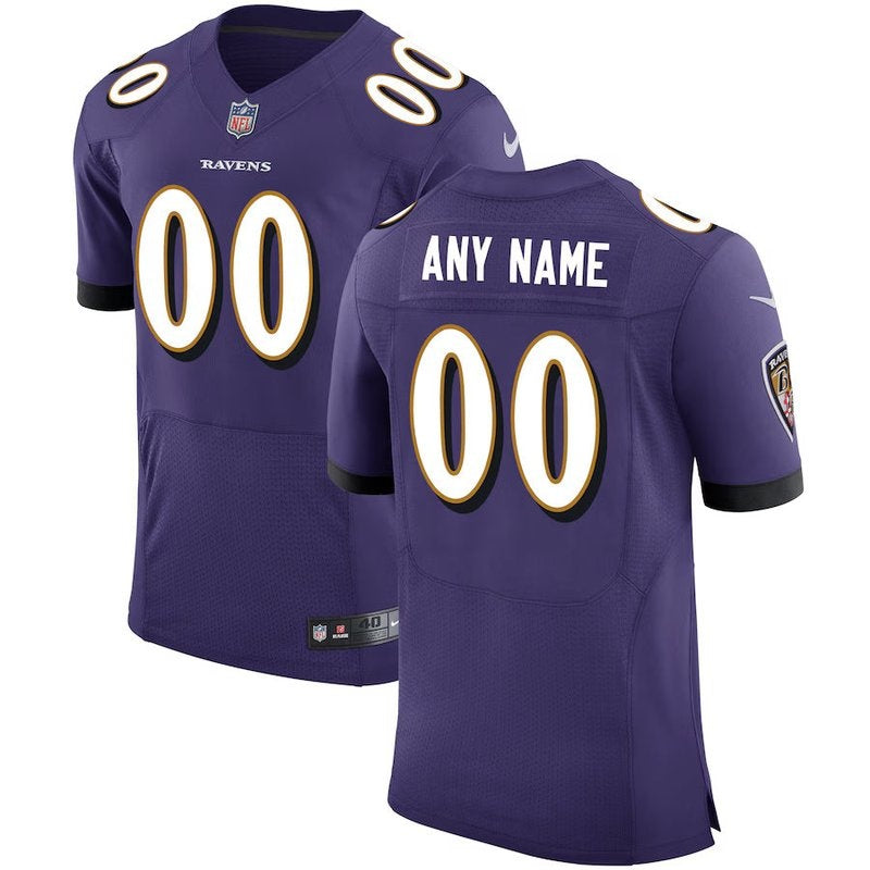 Maglia NFL Baltimore Ravens - Edizione Personalizzata Speed Machine - Viola
