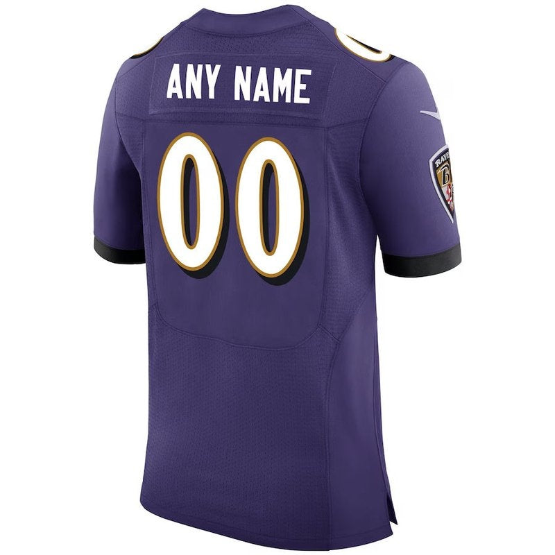 Maglia NFL Baltimore Ravens - Edizione Personalizzata Speed Machine - Viola