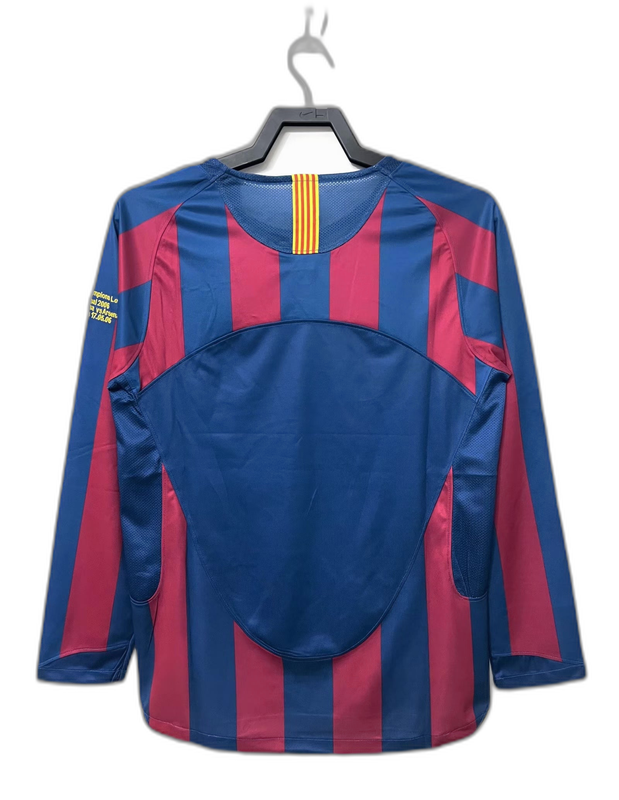 Maglia Barcelona 05/06 I Home - Versione Retrò Manica Lunga