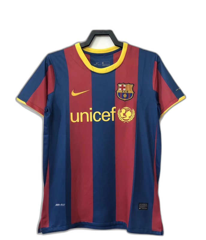 Maglia Barcelona 10/11 I Home - Versione Retrò