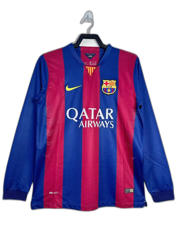 Barcelona 14/15 I Home Manica Lunga - Versione Retrò
