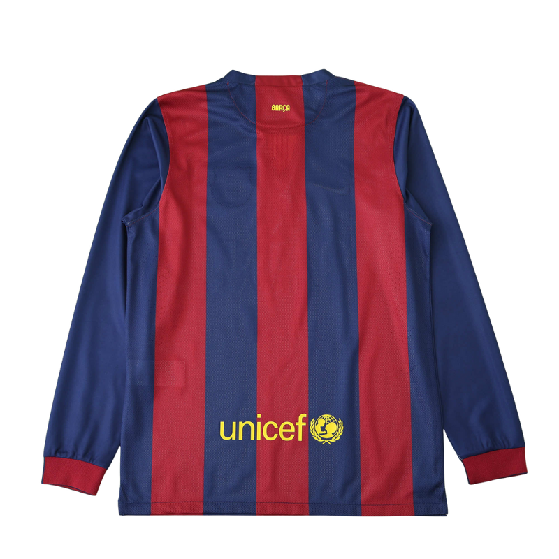 Camisa Barcelona I 2014/15 Manga Longa
