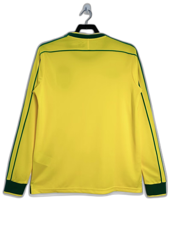 Maglia Brasile 1998 I Home - Versione Retrò Manica Lunga