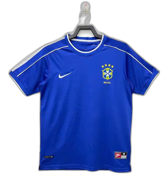 Maglia Brasile 1998 II Away - Versione Retrò