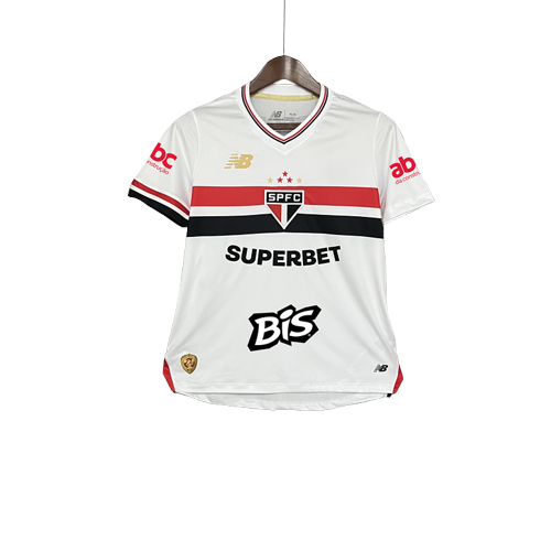Maglia São Paulo 25/26 I Home - Tutte le Sponsorizzazioni - Femminile