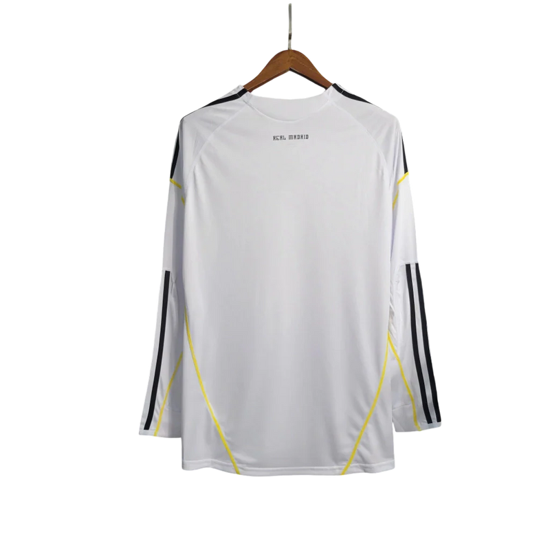 Camisa Real Madrid I 2009/10 Manga Longa
