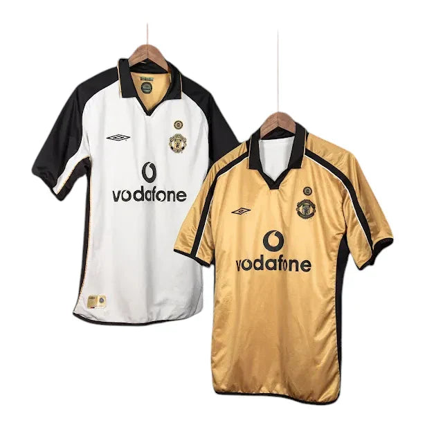 Camisa Manchester United Dupla Face 2001/02