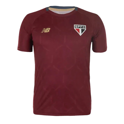 Maglia São Paulo 25/26 Allenamento - Bordeaux - Versione Tifoso