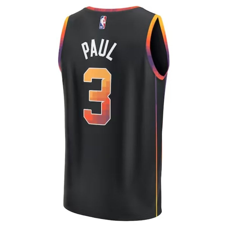 Maglia NBA Chris Paul - Phoenix Suns - 2023 Fast Break Giocatore - Nero - Edizione di Impatto