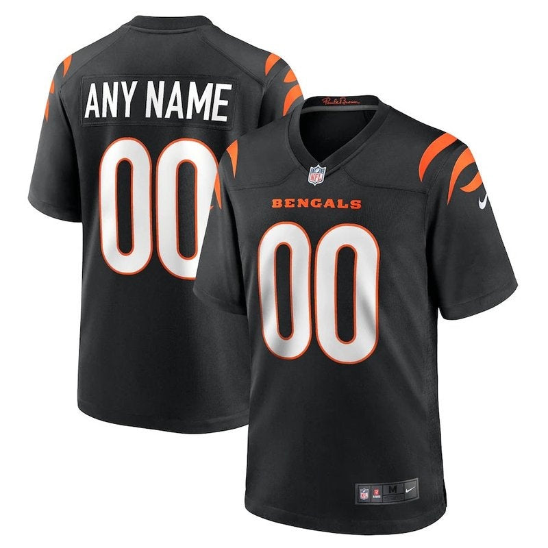 Maglia NFL Cincinnati Bengals - Versione di Gioco - Nero